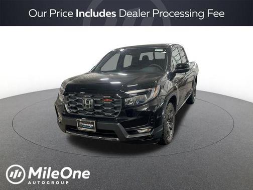 Crystal Black Pearl 2026 Honda Ridgeline TrailSport