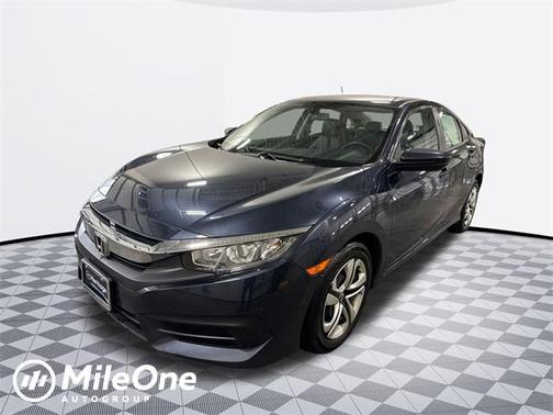 Modern Steel Metallic 2016 Honda Civic LX