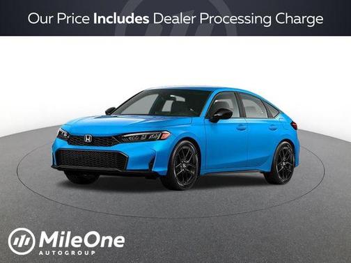 Obsidian Blue 2026 Honda Civic Sport