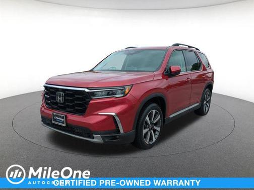 Radiant Red Metallic II 2023 Honda Pilot AWD Elite