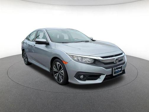 Modern Steel Metallic 2017 Honda Civic EX-T