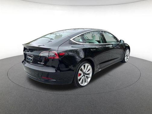 Solid Black 2019 Tesla Model 3 Long Range