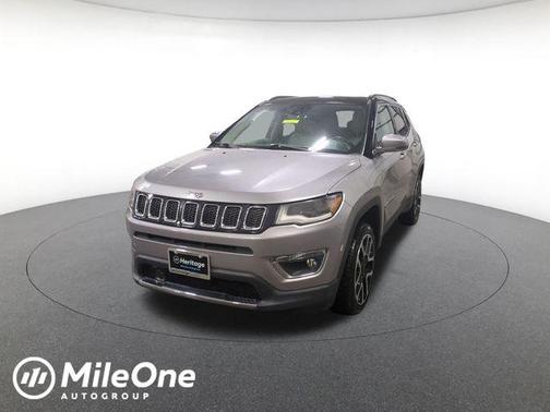 Billet Silver Metallic Clearcoat 2017 Jeep New Compass Limited