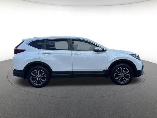 Platinum White 2021 Honda CR-V AWD EX-L
