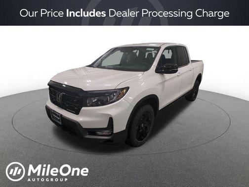 Platinum White 2026 Honda Ridgeline Black