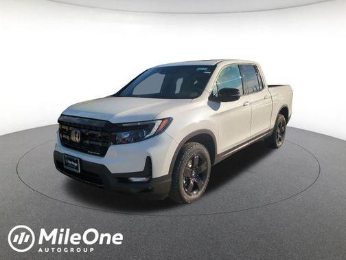 Platinum White 2026 Honda Ridgeline Black