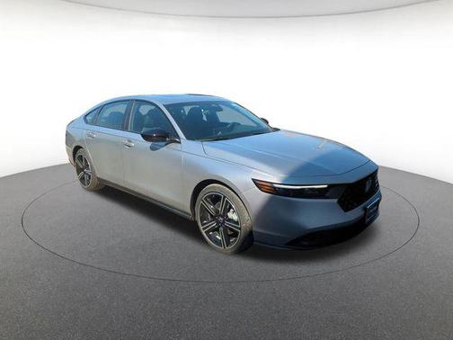 Solar Silver Metallic 2026 Honda Accord Hybrid Sport