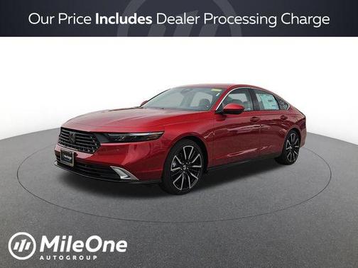 Radiant Red 2026 Honda Accord Hybrid Touring