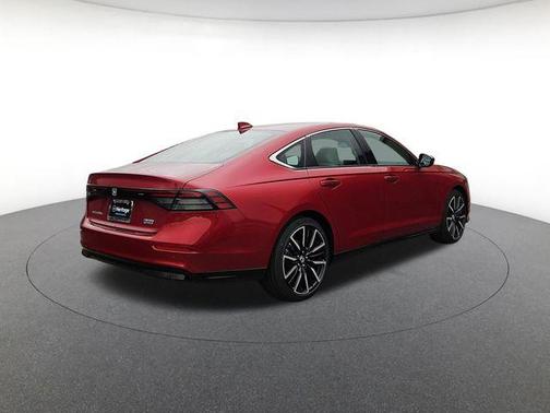 Radiant Red 2026 Honda Accord Hybrid Touring