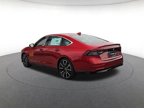 Radiant Red 2026 Honda Accord Hybrid Touring