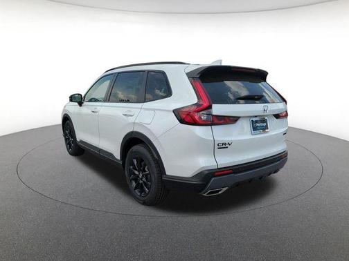 Platinum White 2026 Honda CR-V Hybrid Sport-L AWD