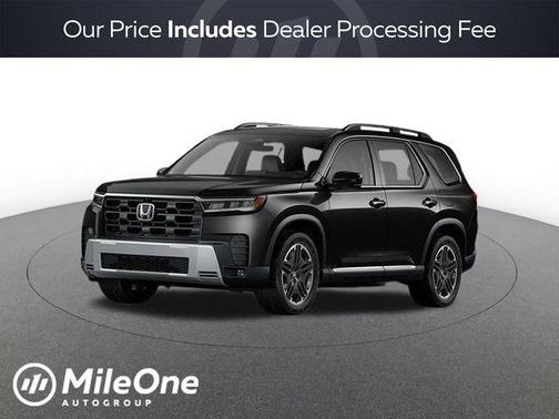 Crystal Black Pearl 2026 Honda Pilot Touring 8-Passenger