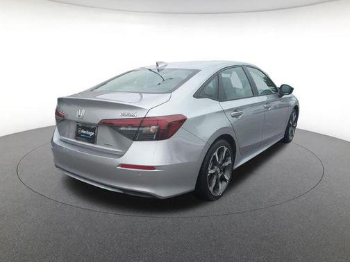 Silver Metallic 2025 Honda Civic Hybrid Sport Touring