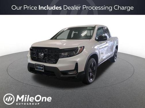 Platinum White 2026 Honda Ridgeline Black