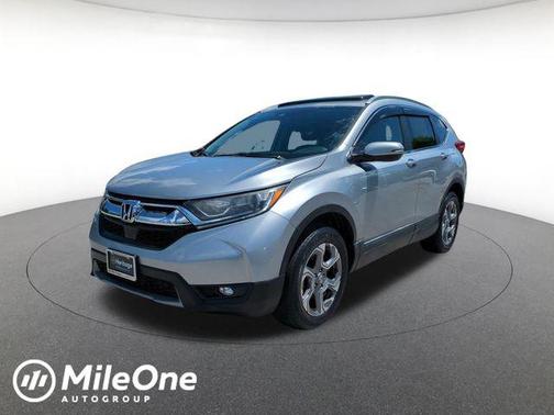 Lunar Silver Metallic 2018 Honda CR-V EX-L