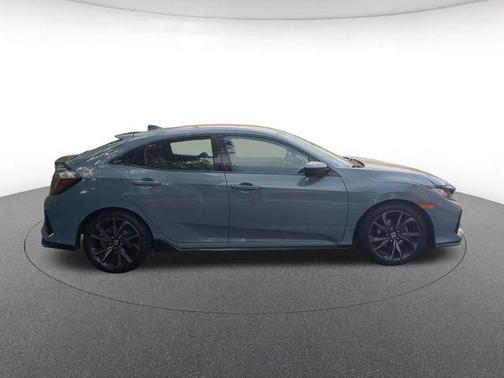 Aegean Blue 2018 Honda Civic Sport