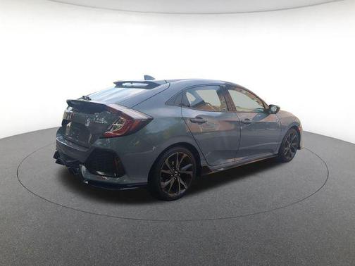 Aegean Blue 2018 Honda Civic Sport