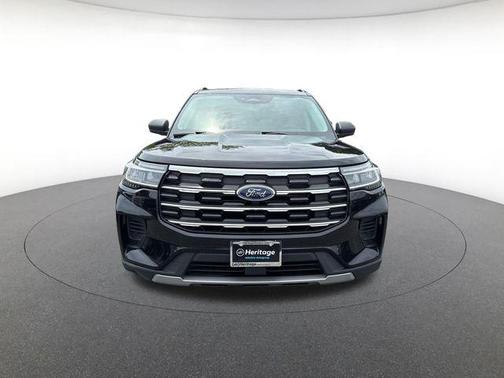 Agate Black Metallic 2025 Ford Explorer Active