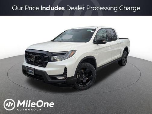 Platinum White 2026 Honda Ridgeline Black