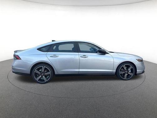 Solar Silver Metallic 2026 Honda Accord Hybrid Sport