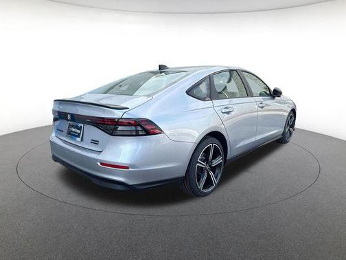 Solar Silver Metallic 2026 Honda Accord Hybrid Sport