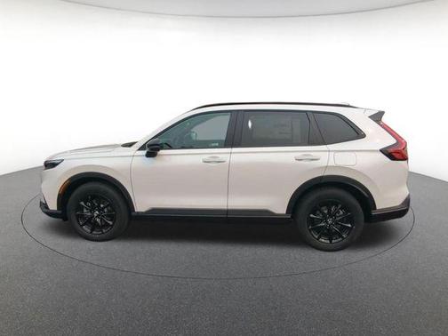 Platinum White 2026 Honda CR-V Hybrid Sport AWD