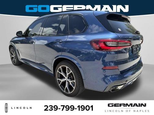Phytonic Blue Metallic 2022 BMW X5 sDrive40i