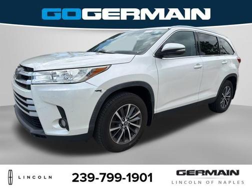 Blizzard Pearl 2019 Toyota Highlander XLE