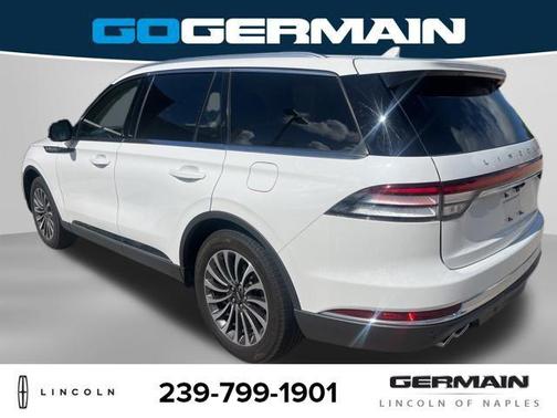 Pristine White Metallic Tri-Coat 2024 Lincoln Aviator Premiere
