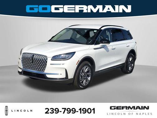 Pristine White Metallic Tri-Coat 2026 Lincoln Corsair Premiere SUV