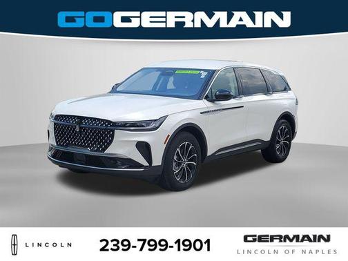 White Platinum Metallic Tri-Coat 2026 Lincoln Nautilus Premiere
