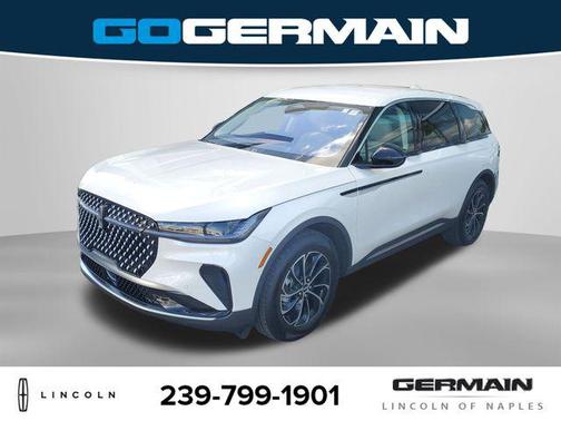 White Platinum Metallic Tri-Coat 2026 Lincoln Nautilus Premiere SUV