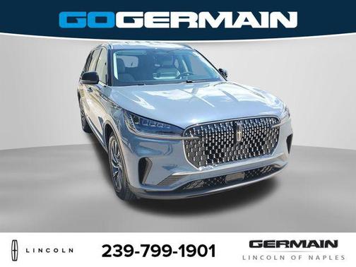 Whisper Blue Metallic Clearcoat 2026 Lincoln Aviator Premiere