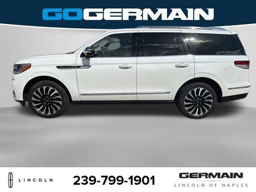 White Metallic 2023 Lincoln Navigator Black Label