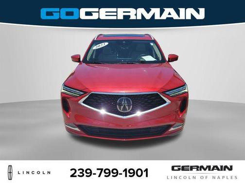 Performance Red Pearl 2023 Acura MDX Advance Package