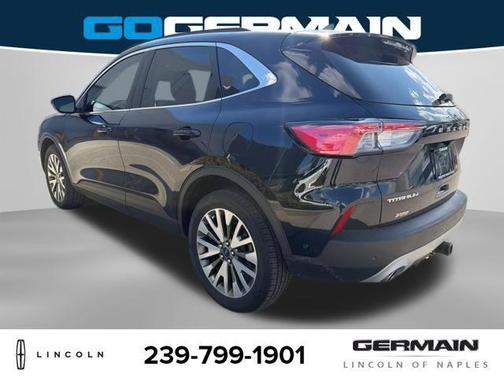 Antimatter Blue Metallic 2021 Ford Escape Titanium