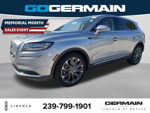 Silver Radiance Metallic Clearcoat 2023 Lincoln Nautilus Reserve