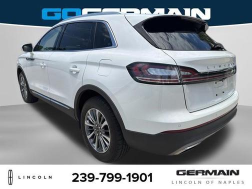 Pristine White Metallic Tri-Coat 2023 Lincoln Nautilus Reserve