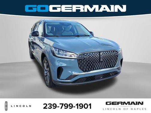 Whisper Blue Metallic Clearcoat 2026 Lincoln Aviator Premiere