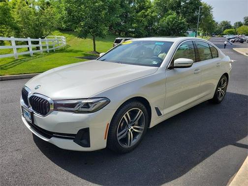 Mineral White Metallic 2021 BMW 530 xDrive