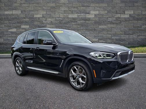 Black Sapphire Metallic 2024 BMW X3 xDrive30i