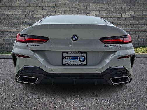 Mineral White Metallic 2026 BMW M850 Gran Coupe xDrive