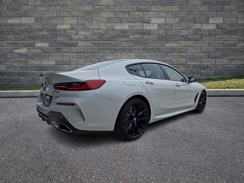 Mineral White Metallic 2026 BMW M850 Gran Coupe xDrive