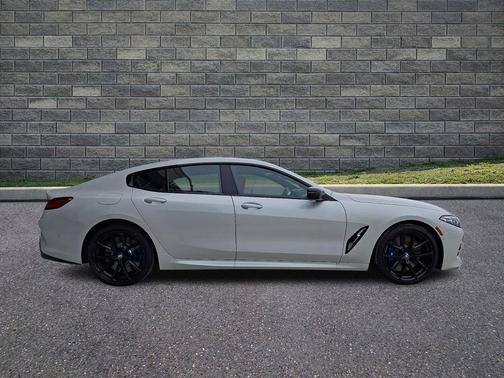 Mineral White Metallic 2026 BMW M850 Gran Coupe xDrive