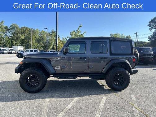 Granite Crystal Clearcoat Metallic 2018 Jeep Wrangler Unlimited Sport