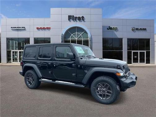 Black Clearcoat 2025 Jeep Wrangler Sport