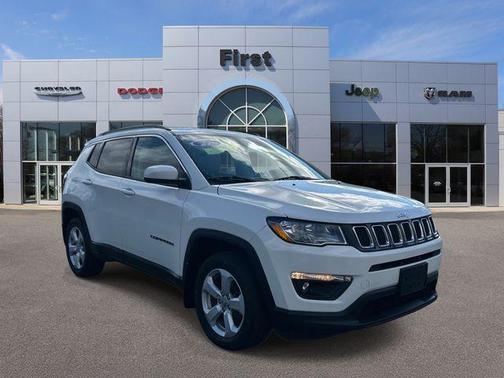 White Clearcoat 2021 Jeep Compass Latitude