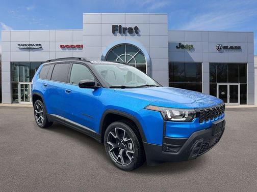 Hydro Blue Pearlcoat 2026 Jeep Cherokee Overland