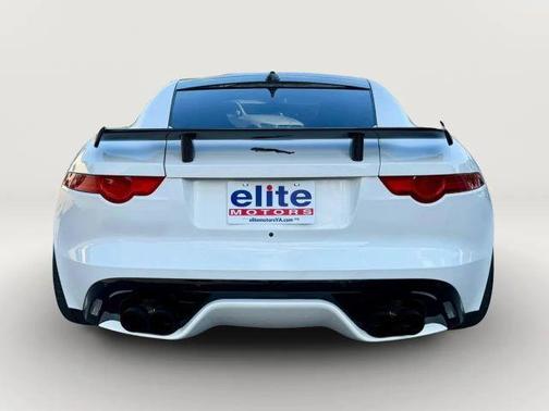 Polaris White 2017 Jaguar F-TYPE R