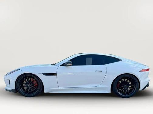 Polaris White 2017 Jaguar F-TYPE R